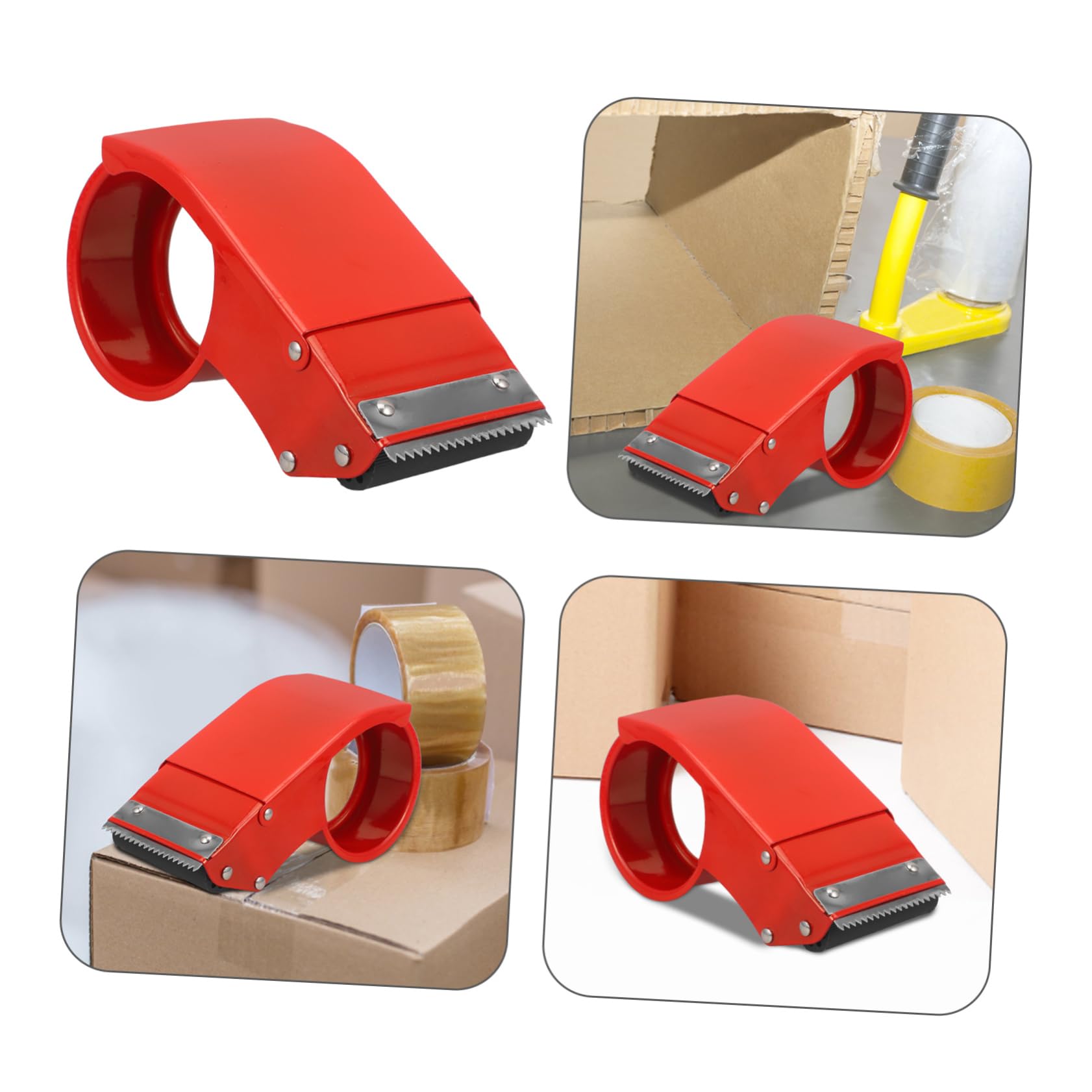SHOWERORO 5 Stücke Tragbare Metall Band Dispenser Schreibtisch Band Büro Rollen Dispenser Nette Praktische