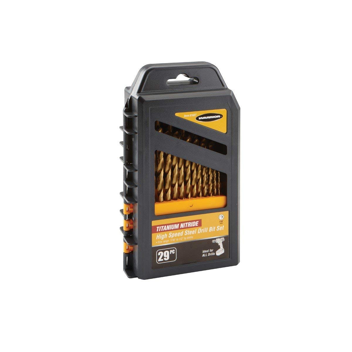 Titanium Nitride Coated Drill Bit Set 