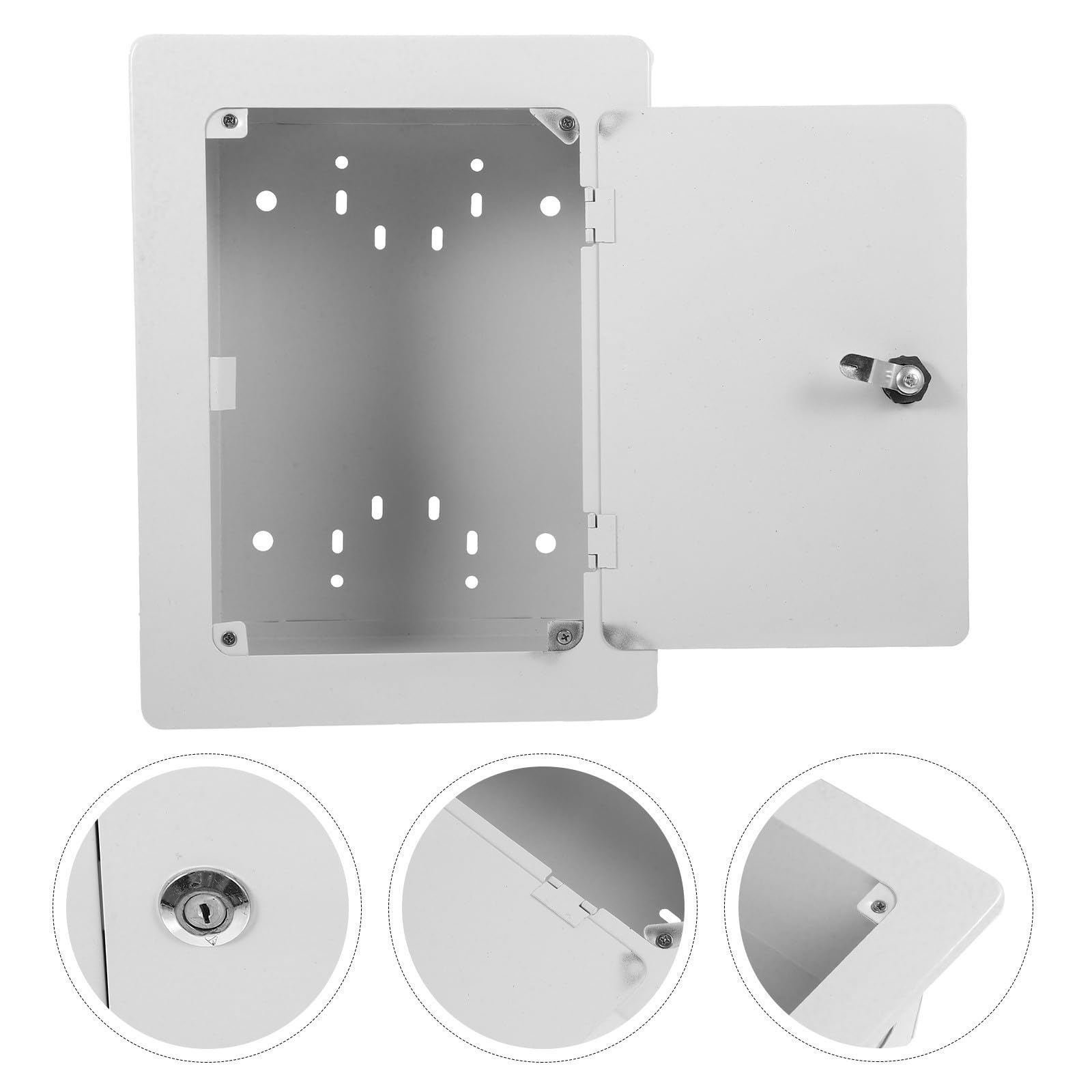 Acero Laminado en Frío Caja de Conexiones Exterior | Caja Electrónica, Protección Eléctrica, Instalación Sencilla, Uso en Exteriores, Gran Capacidad