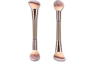 Double-Ended Foundation Makeup Brush