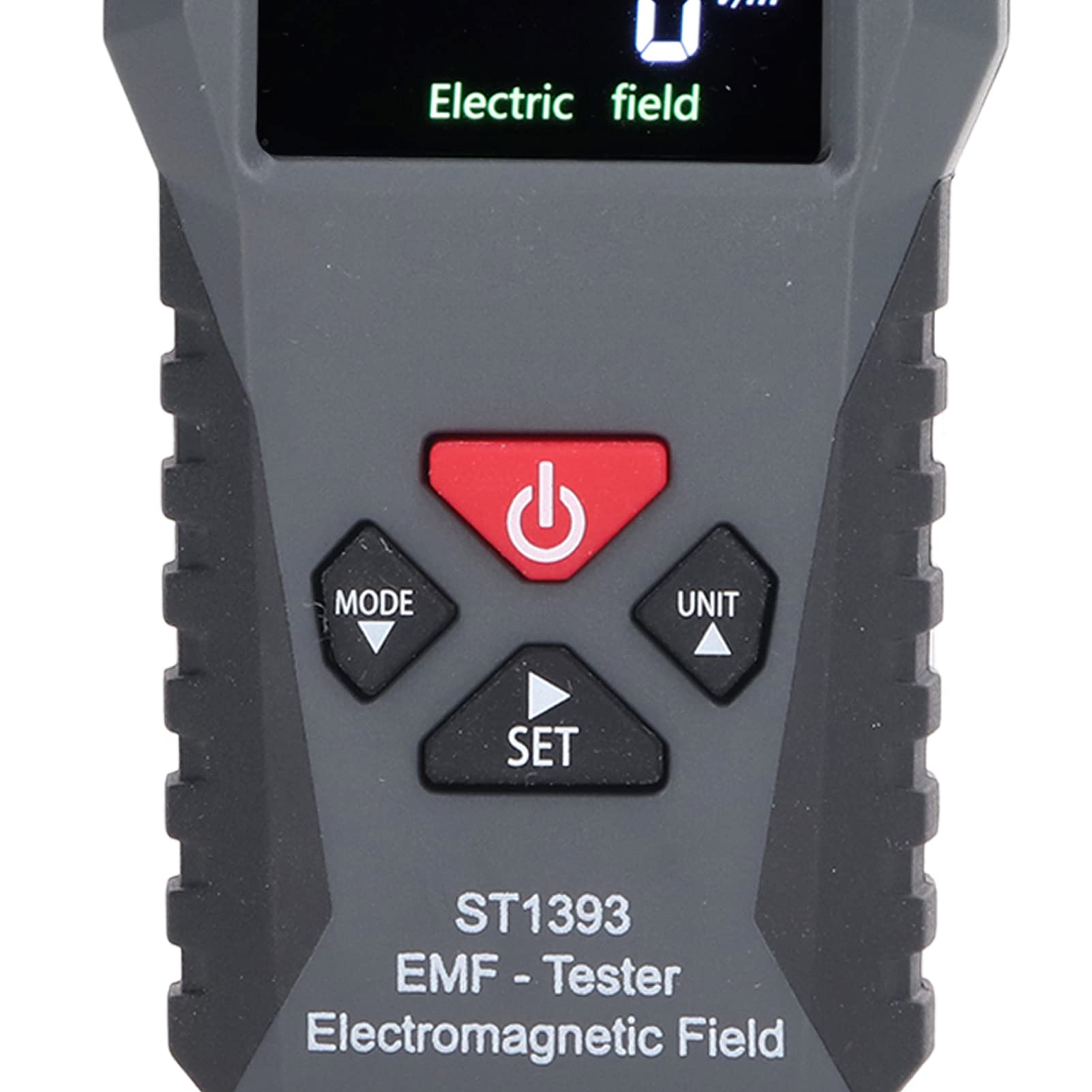 Ręczny detektor promieniowania Miernik EMF z cyfrowym wyświetlaczem LCD i pomiarem temperatury otoczenia - Tester magnetyczny i elektryczny, częstotliwość robocza 20 Hz - 3500 MHz.