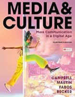 Media & Culture: An Introduction to Mass Communication 1319339719 Book Cover