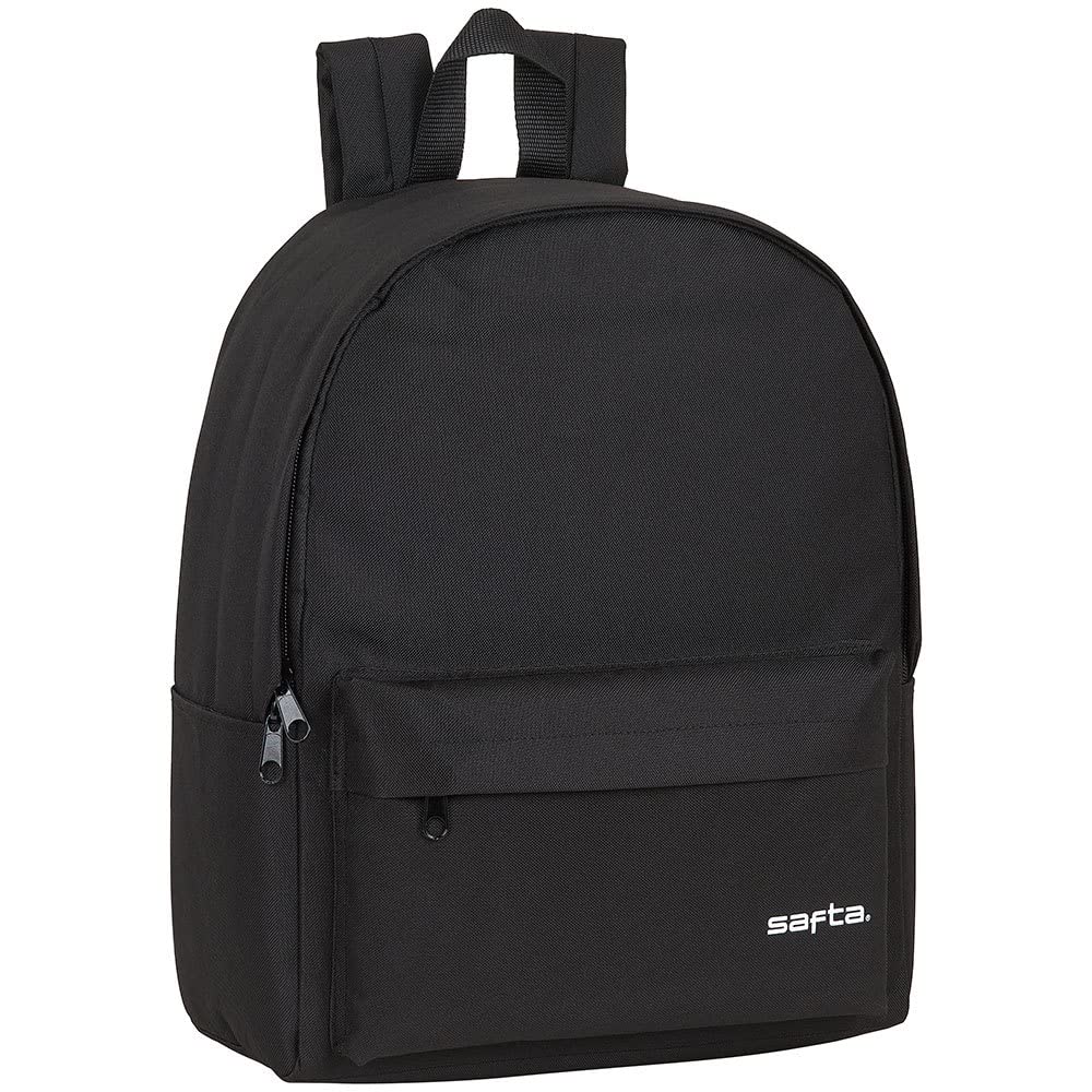 SAFTA Boys M902 Laptop Backpack 14.1 Inch (Pack of 1), black, 310x160x400 mm, Casual