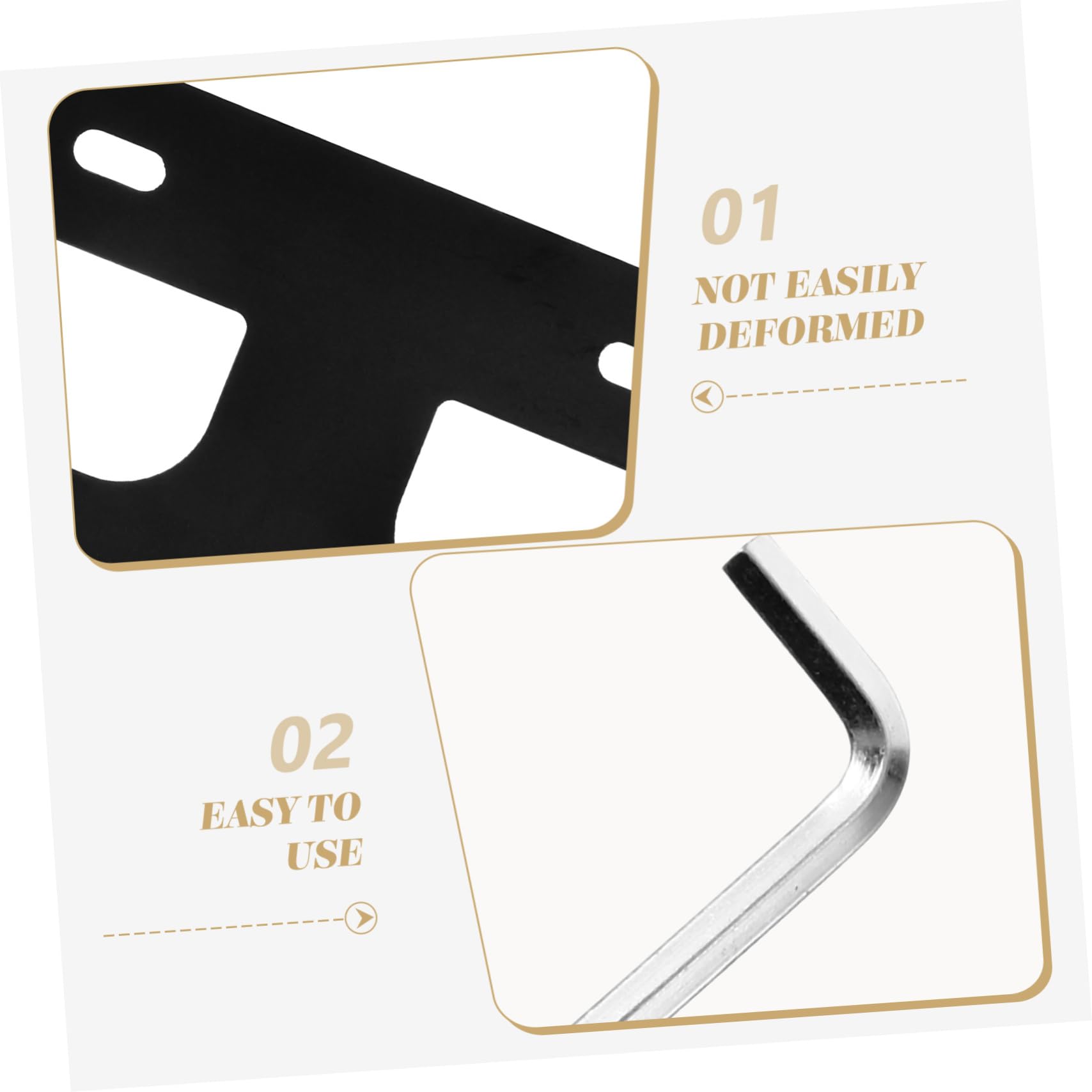 GRIRIW Universal Car Roof Rack Fasteners 4 Pack Roof Rack Mounting Clips for Clamps