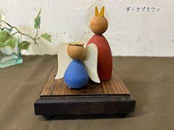 Amazon.co.jp: 台座 飾り台 ダークブラウン 10×10×3cm フィギュア