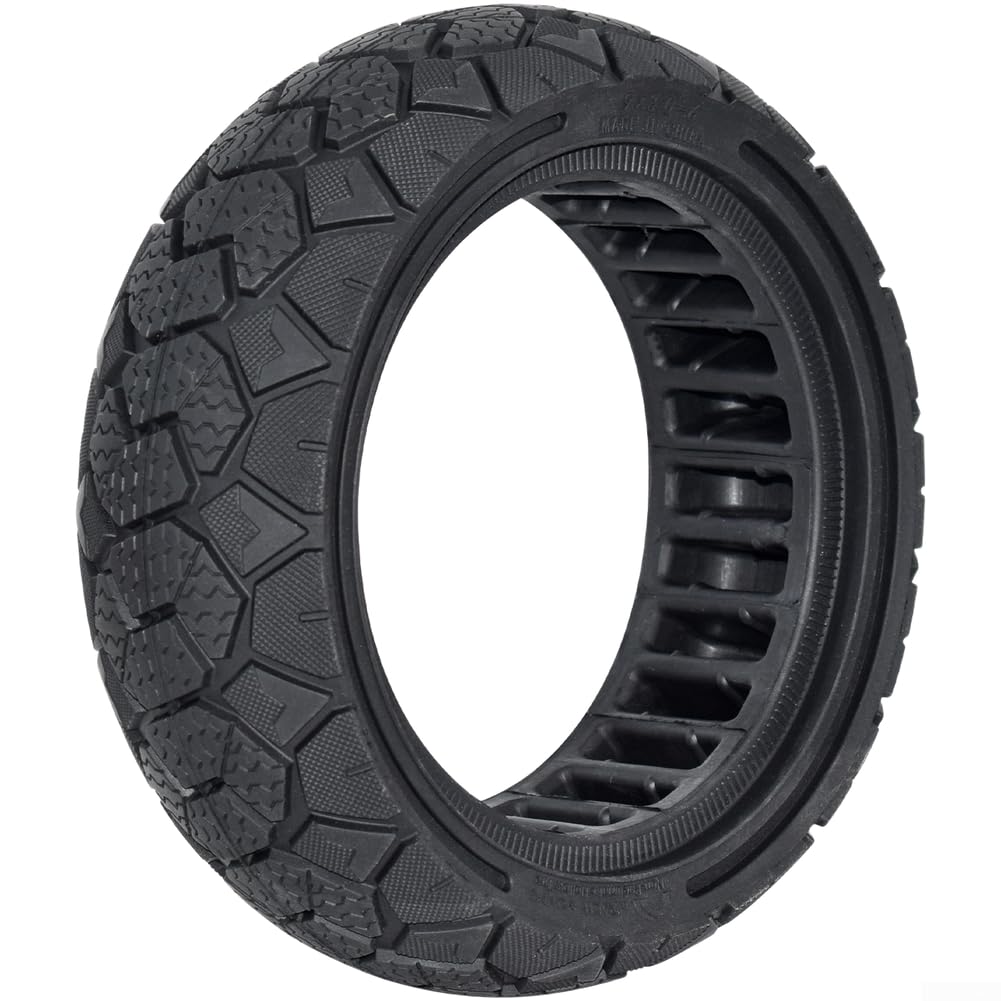 Pneu complet 9 x 3.0-6 pour scooter électrique et appareils de mobilité de soutien, mélange de caoutchouc pour plus de durabilité et d'adhérence (noir)