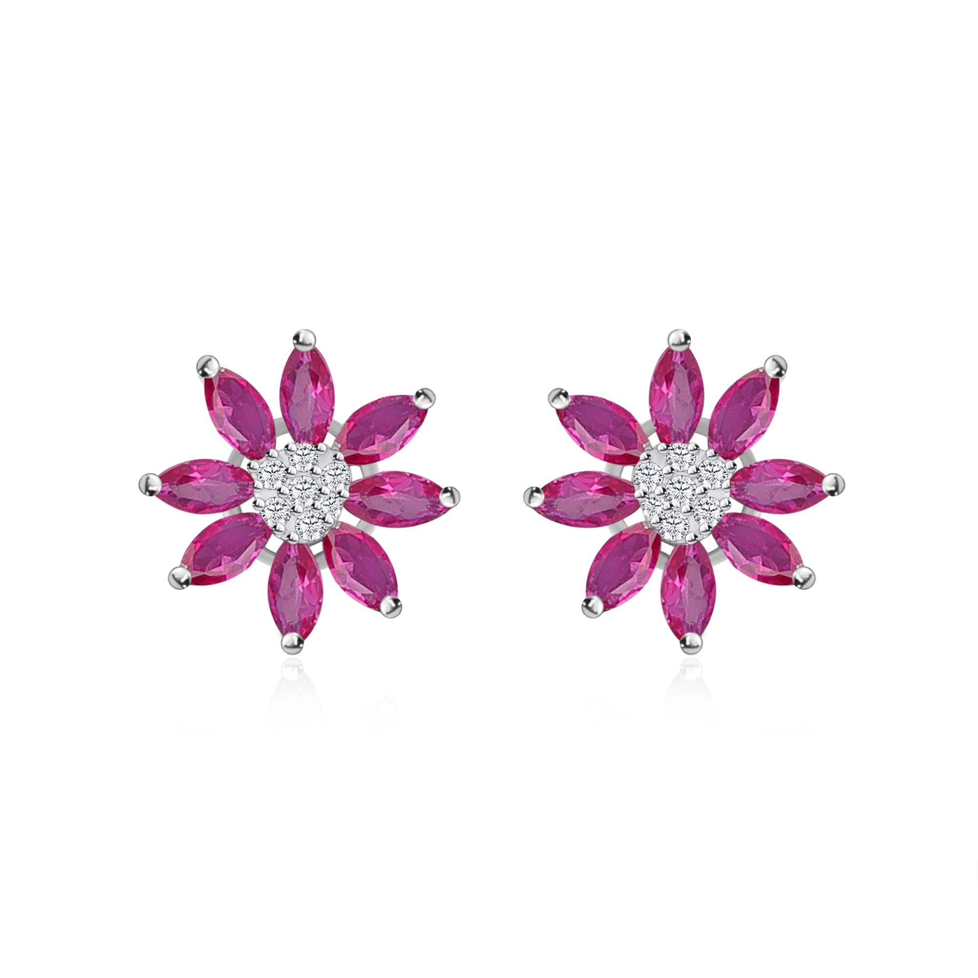 See full amazon price history chart for Ornate Jewels 925 Silver Red Ruby American Diamond Flower Stud Earrings for Women and Girls | With Certificate of Authenticity & 925 Stamp | Life-time Warranty* Ornate Jewels 925 Silver Red Ruby American Diamond Flower Stud Earrings for Women and Girls | With Certificate of Authenticity & 925 Stamp | Life-time Warranty* (B0784QT72Z) Amazon Price History, Amazon Price Tracker