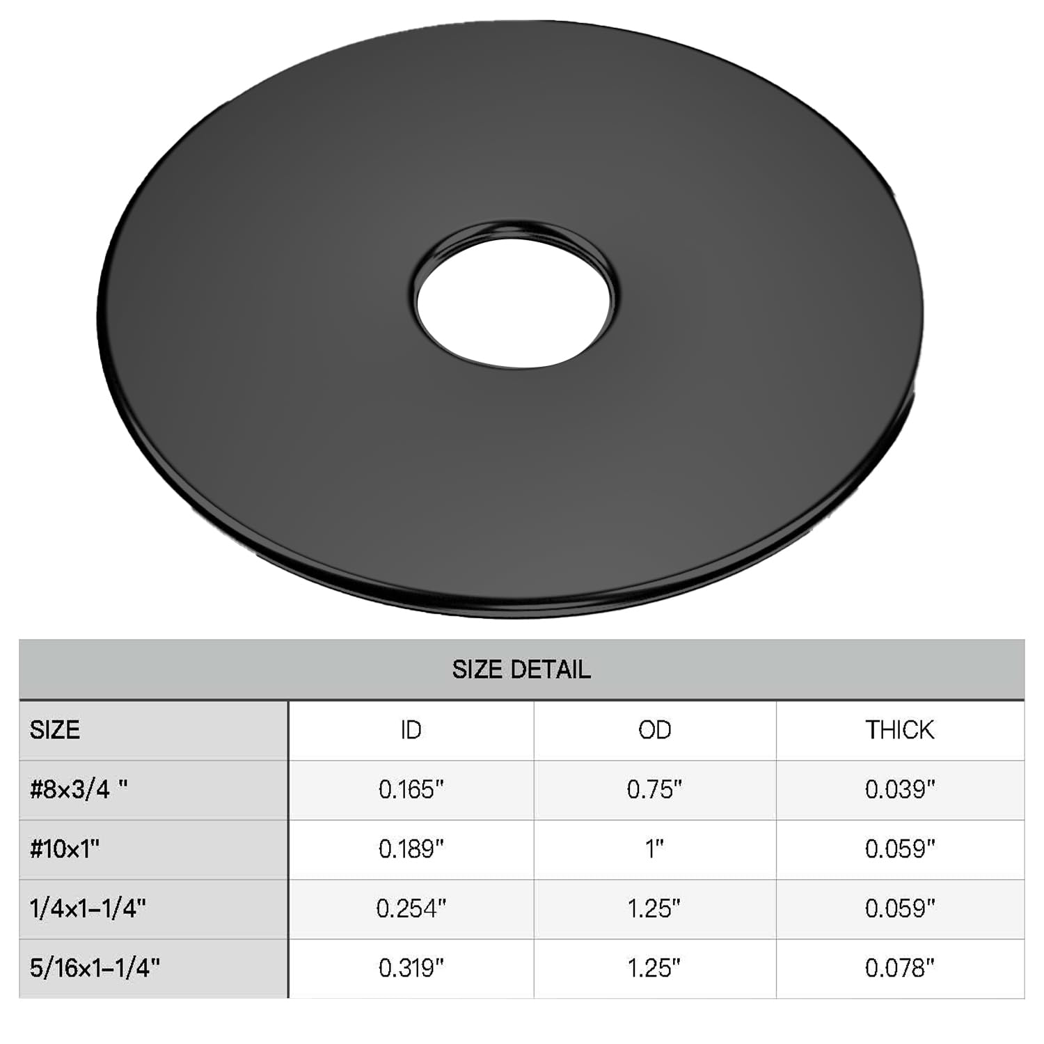 Rondelle Piatte Per Meccanica Rondelle Piatte In Acciaio Inox 5/16" - Grade 18-8, Misura SAE, Pacchetto Quantità Variabile Rondelle Piatte Acciaio Inox - Foto 7
