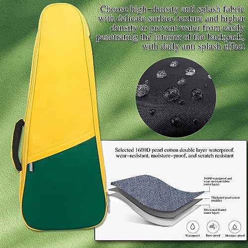 RUSUO 23 Pouces Ukelele Ukulele Uke Sac à Dos Style Simple Rembourrage épais en Coton Durable avec bandoulière réglable pour ukulélé Petite Guitare,Sac pour ukulélé 23&Quot - Les Beatles, Paul McCartney, John Lennon, RIngo Starr, George Harrison RUSUO 23 Pouces Ukelele Ukulele Uke Sac à Dos Style Simple Rembourrage épais en Coton Durable avec bandoulière réglable pour ukulélé Petite Guitare,Sac pour ukulélé 23&Quot – Image 7