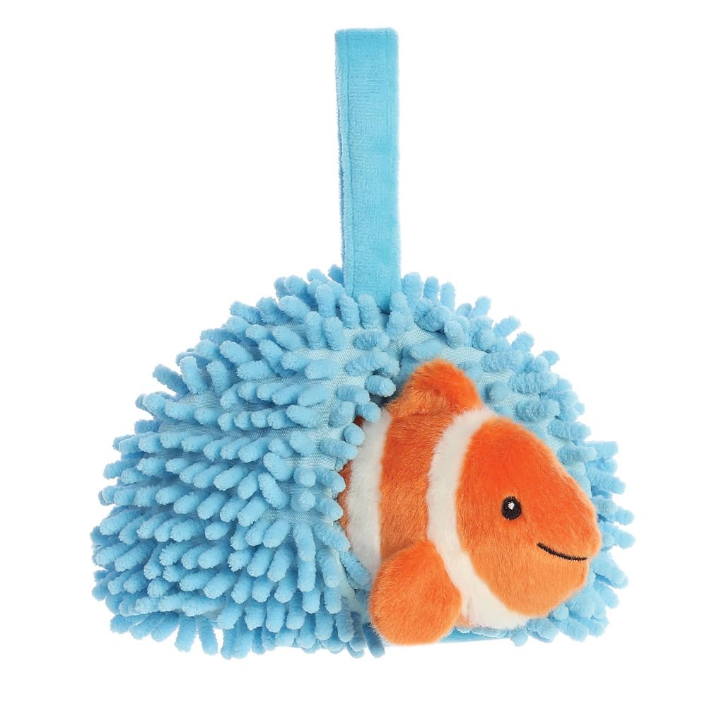Aurora, 34239, Hideouts Clown Fish 9In, Soft Toy, Blue & Orange