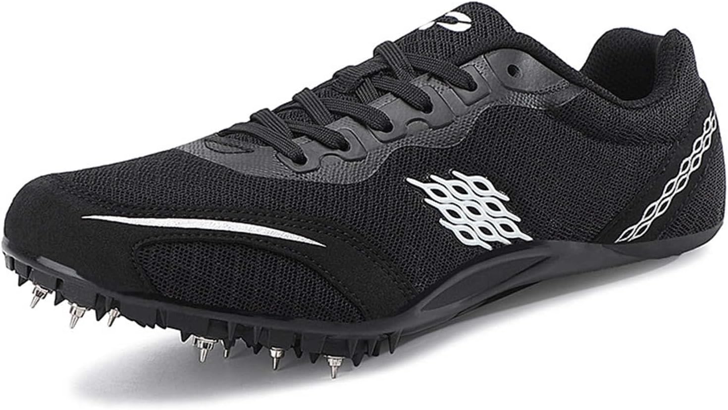 Men Women Track and Field Shoes Non Slip Youth Spikes Running Racing Sneakers Lightweight Fashion Sprinting Shoes