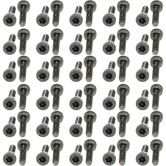 XunLiu Hex Socket Head Cap Screws,M2X7mm,100PCS | Grade 14.9 Alloy Steel, Allen Wrench Drive, Knurled, Black,Electronics & Small Machinery Repair