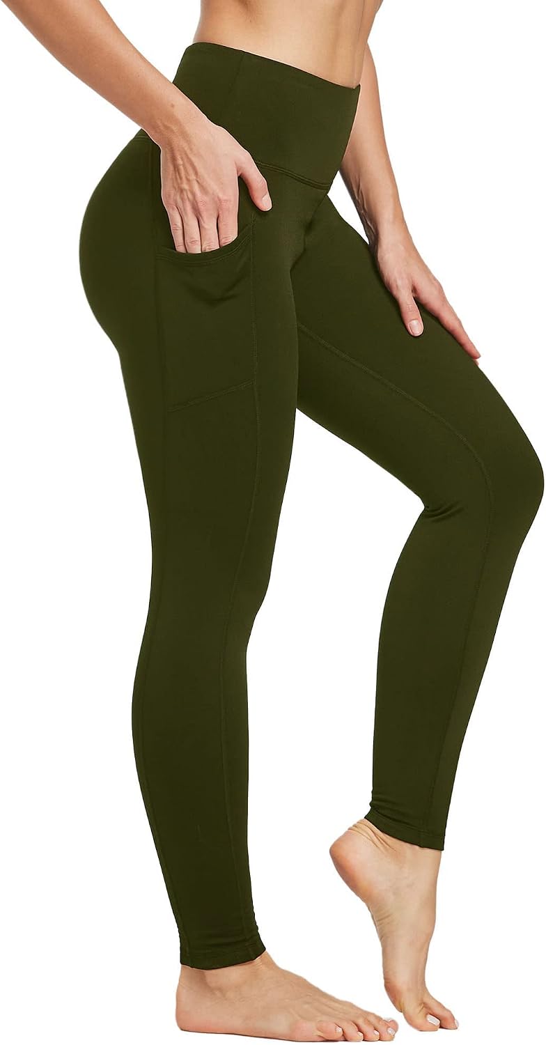 Ogeenier Women's Fleece Lined Gym 