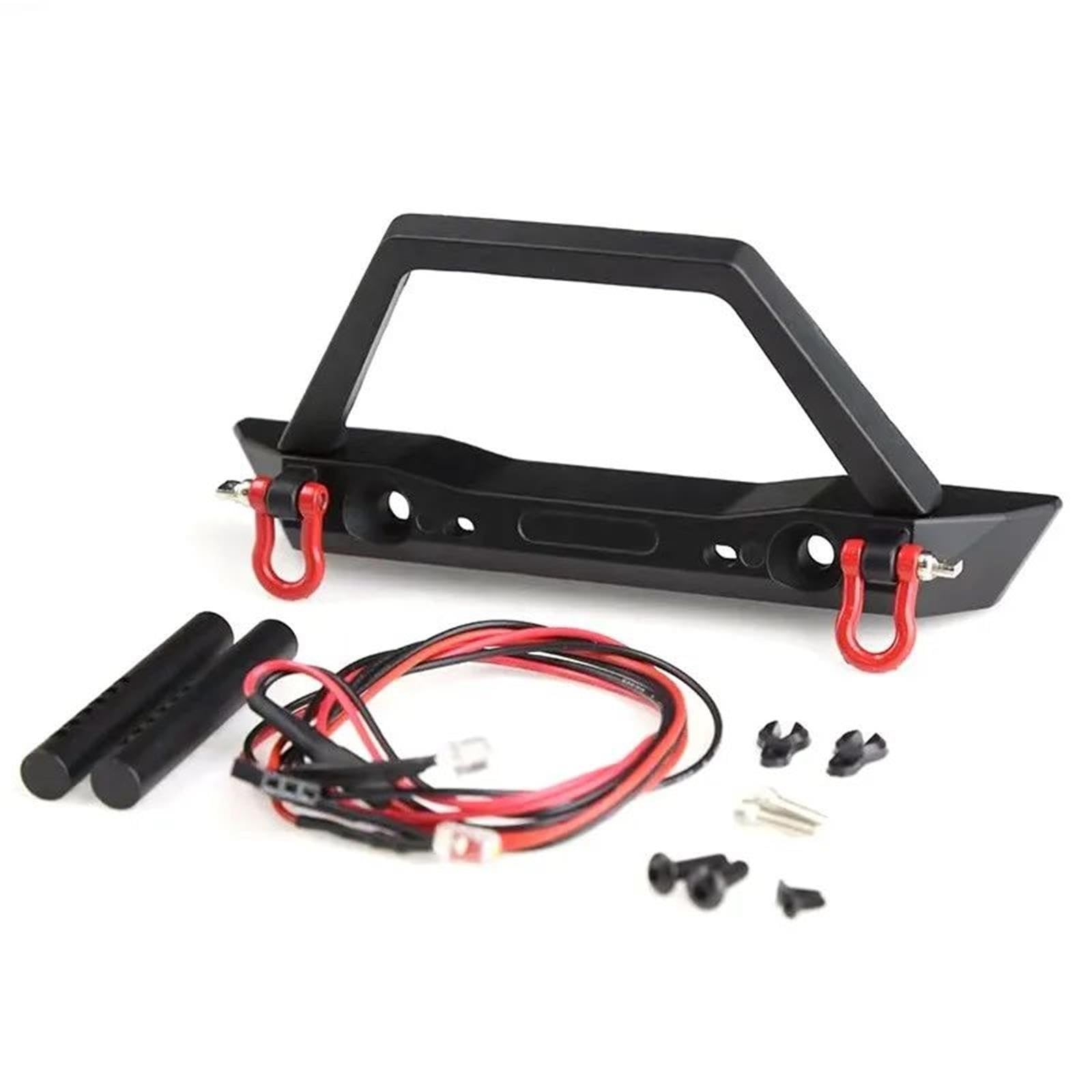 Per Axial Per SCX10 II 90046/47 1/10 Paraurti Anteriore Con Luci