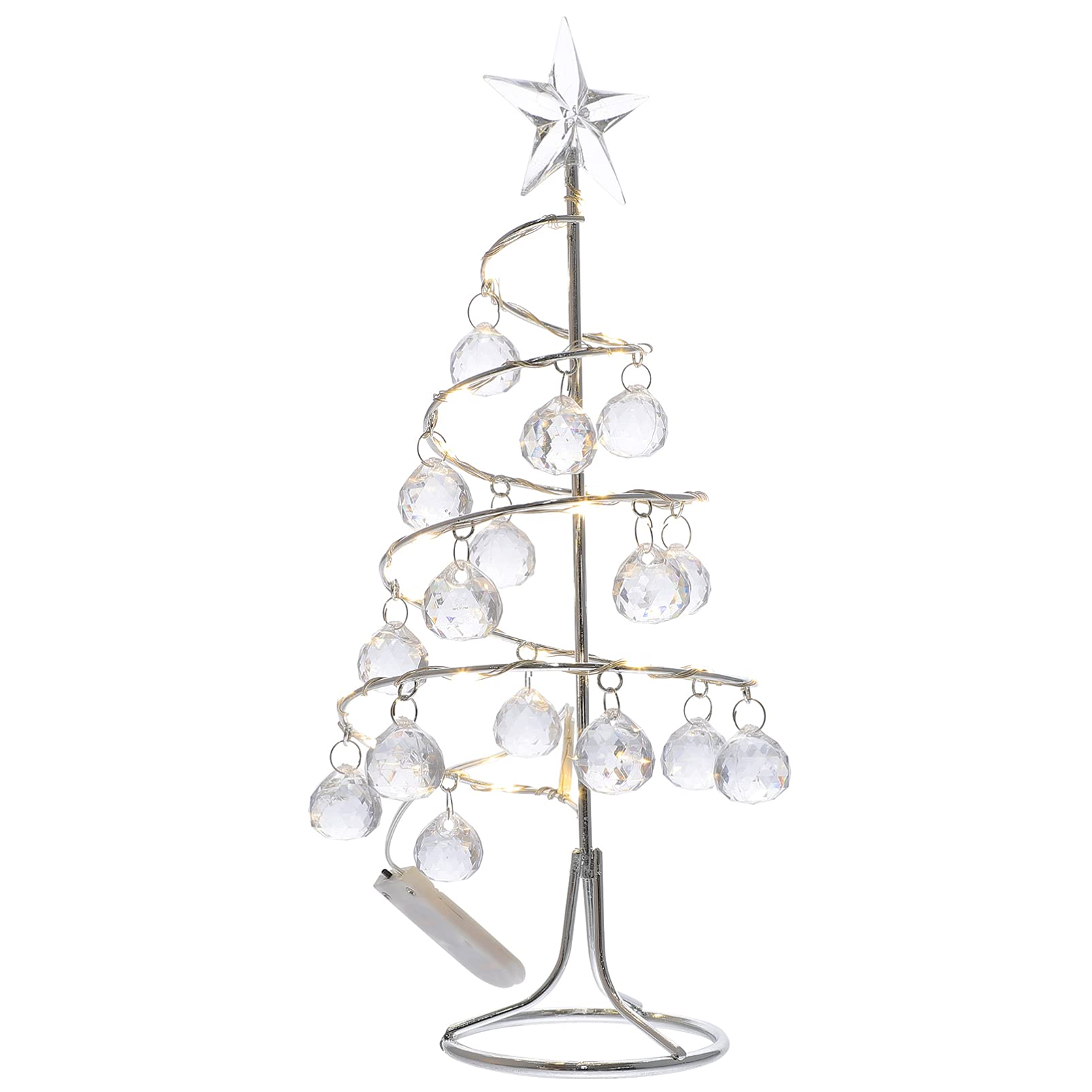 Décoration de pièce maîtresse LED en cristal, cadeau idéal pour les fêtes - 8