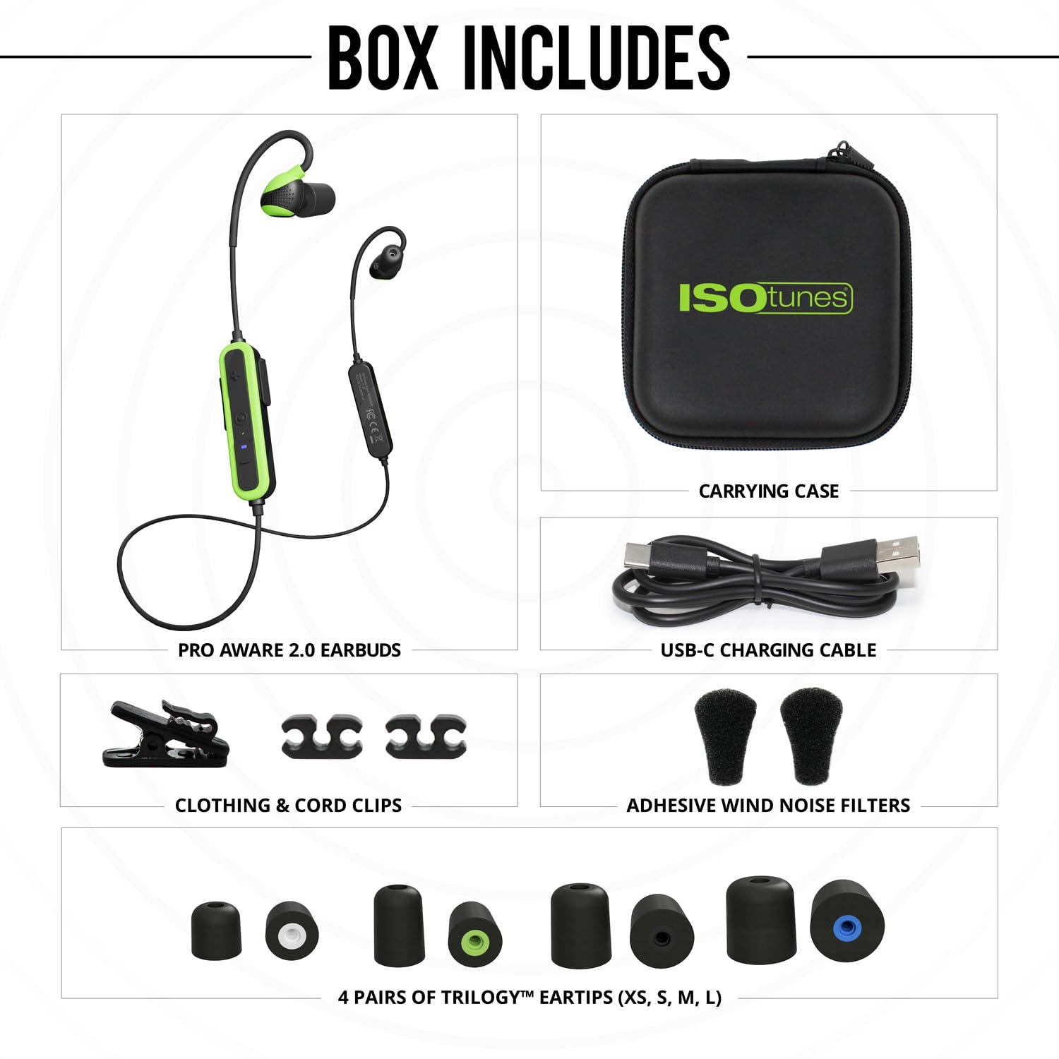 ISOtunes Bluetooth Gehörschutz In Ear Ohrhörer Gehörschutzstöpsel