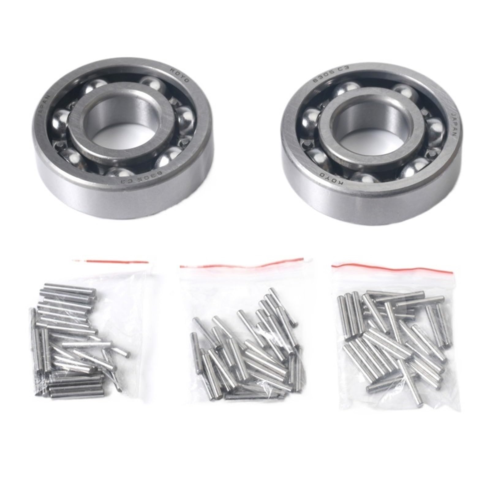 6H4-W0001-02 6H4-11631 Kit guarnizioni testata pistone STD for Y//a//m//a//h//a 2T 40HP 50HP 3 cilindri 40TRC 6H4/63D Set albero motore