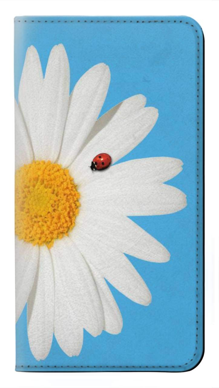 RW3043 Vintage Daisy Lady Bug PU Leather Flip Case Cover for LG Stylo 6