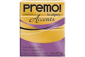 Sculpey Premo 18K Gold Polymer Oven-Bake Clay