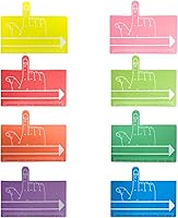 Vista 9 de Khakho Espaciadores de dedos para niños, espaciador de un dedo, herramienta de escritura a mano, espaciadores de escritura de dedos coloridos