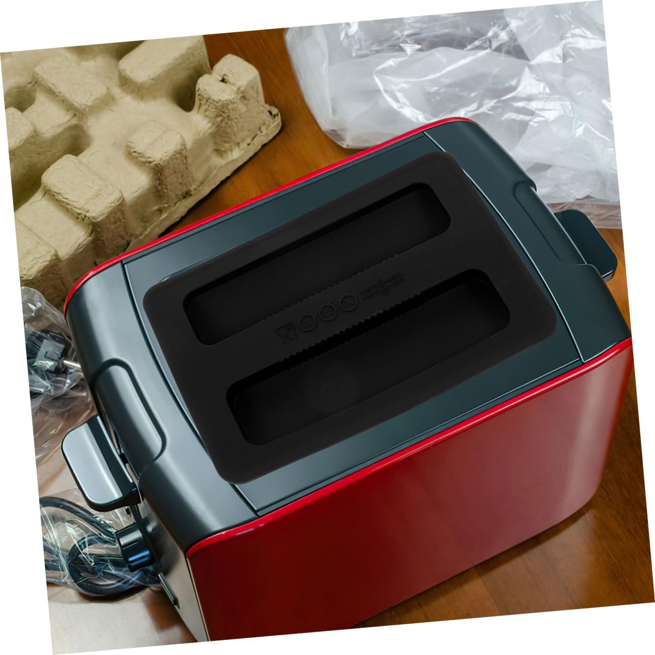 Ciieeo 1set Electric Toaster Lid Bread Proofing Cover Toaster Sandwich Clip Kitchen Supplies and Reusable