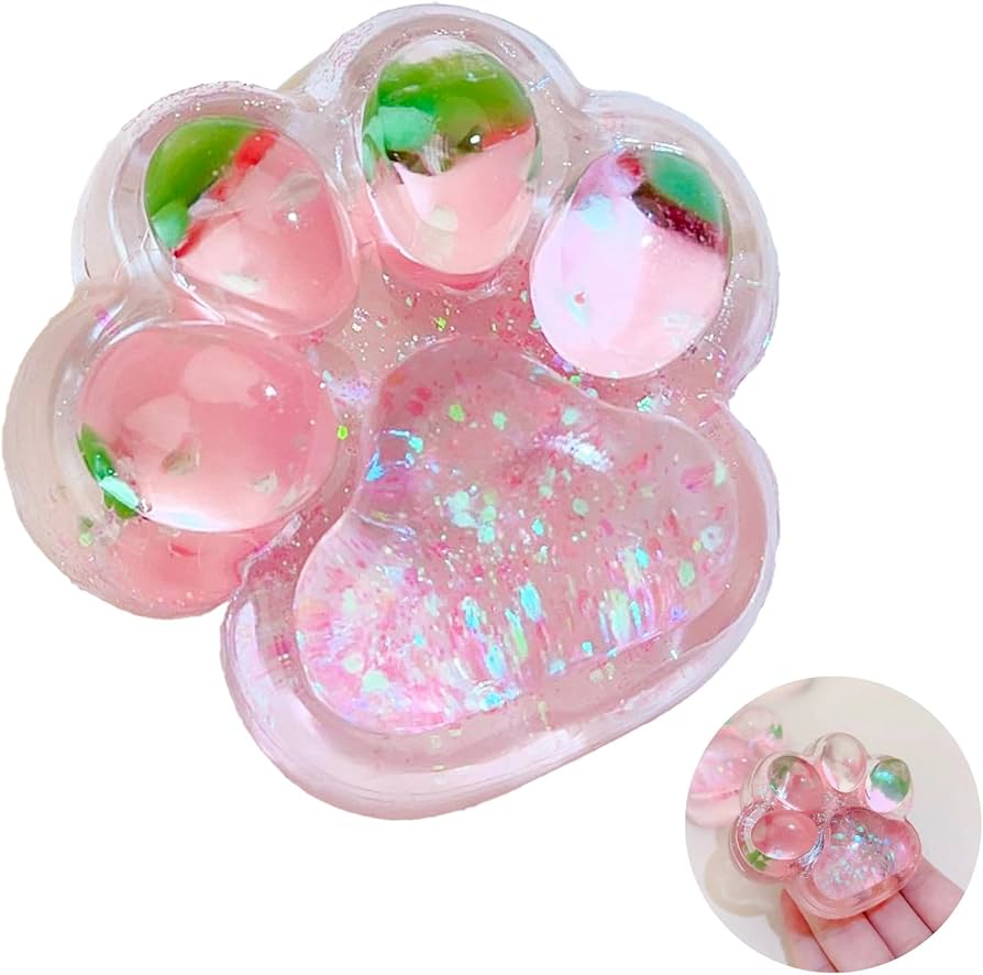 Amazon | Letics 肉球スクイーズ 猫 ストレス発散 解消 グッズ