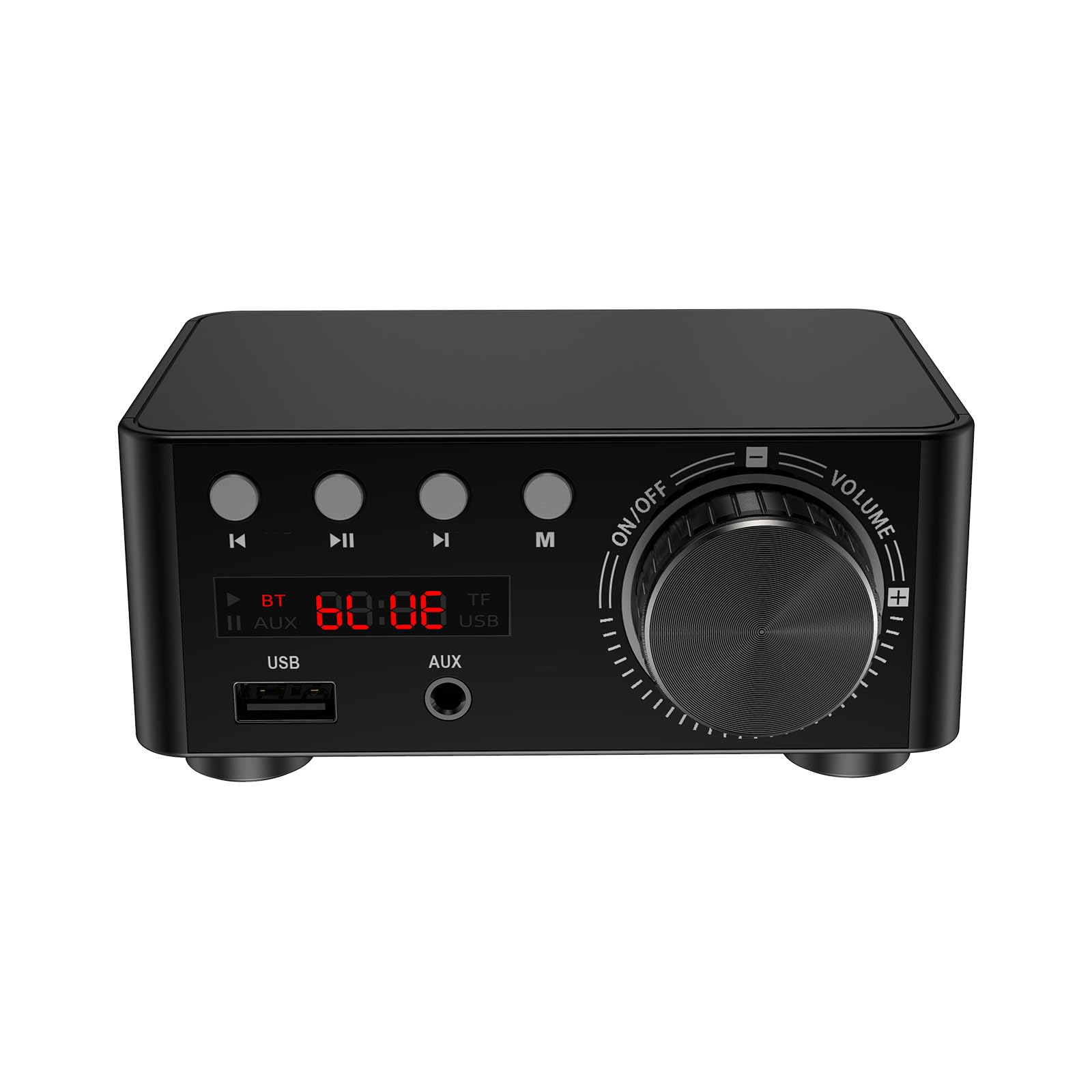 Topteng HiFi Mini Bluetooth 5.0 Digital Power Sound Amplifier Stereo Audio Receiver USB