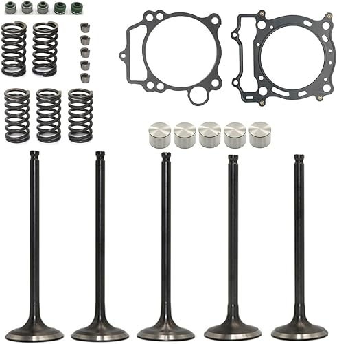 Válvula de escape de admisión de motocicleta, junta de resorte de cubo para Yamaha YFZ450 2004-2009 WR450F 2003-2006 YZ450F 2003-2005 YFZ450 Special