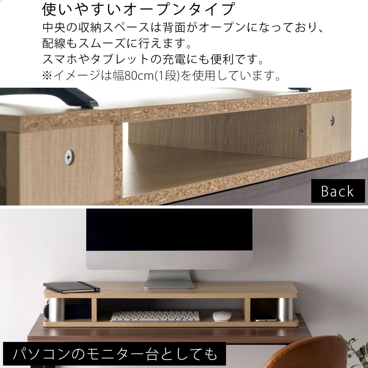 Amazon｜ぼん家具 テレビ台 49型 テレビボード 幅110cm ローボード
