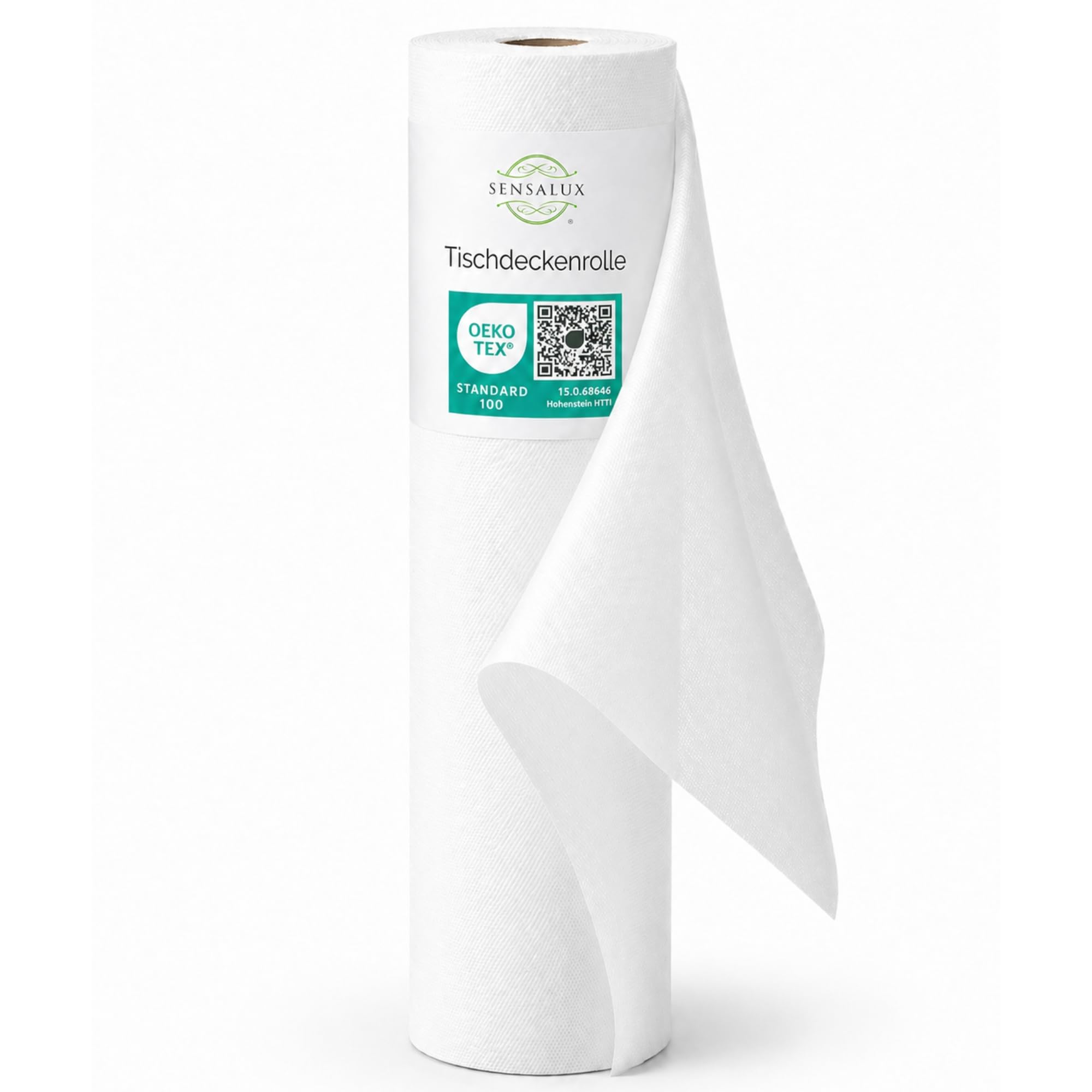Sensalux Tischdeckenrolle Tischdeckenrolle Weiß 1,18 m x 25 m