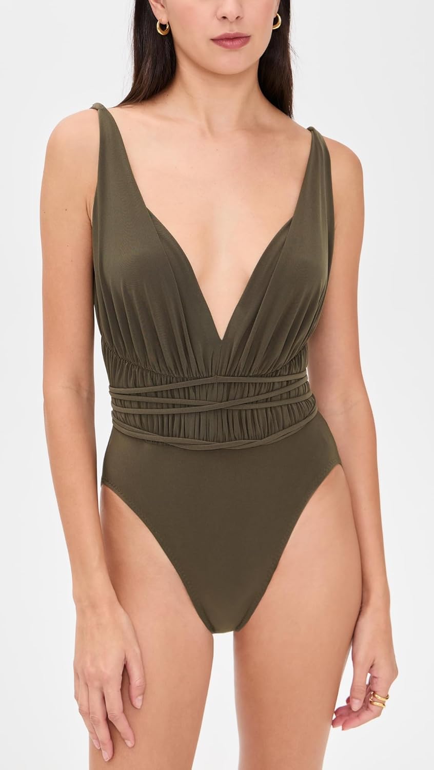 Norma Kamali Women's Goddess Mio One Piece