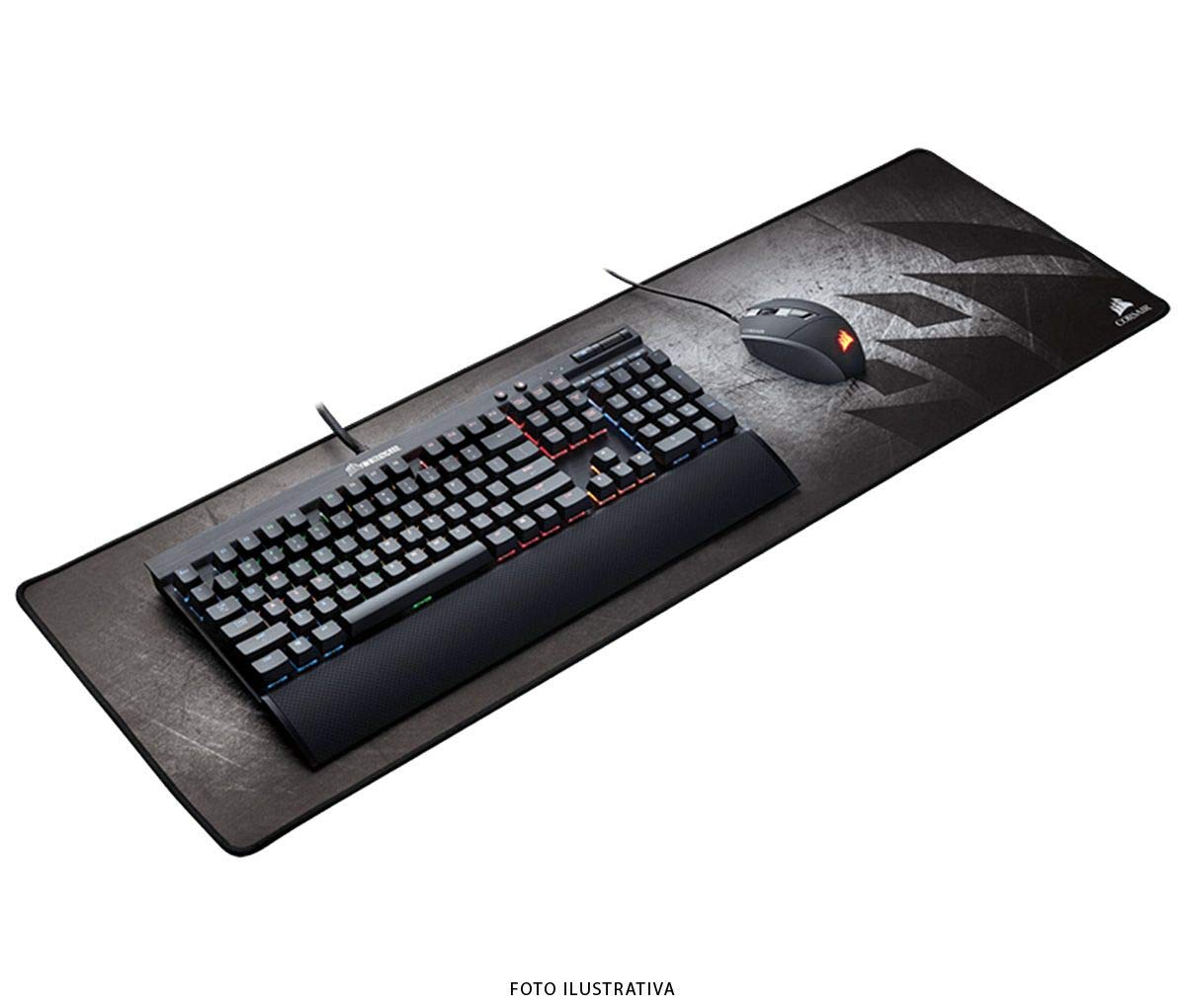 Corsair MM300 Tappetino per Mouse da Gioco, Formato Esteso, Nero/Grigio
