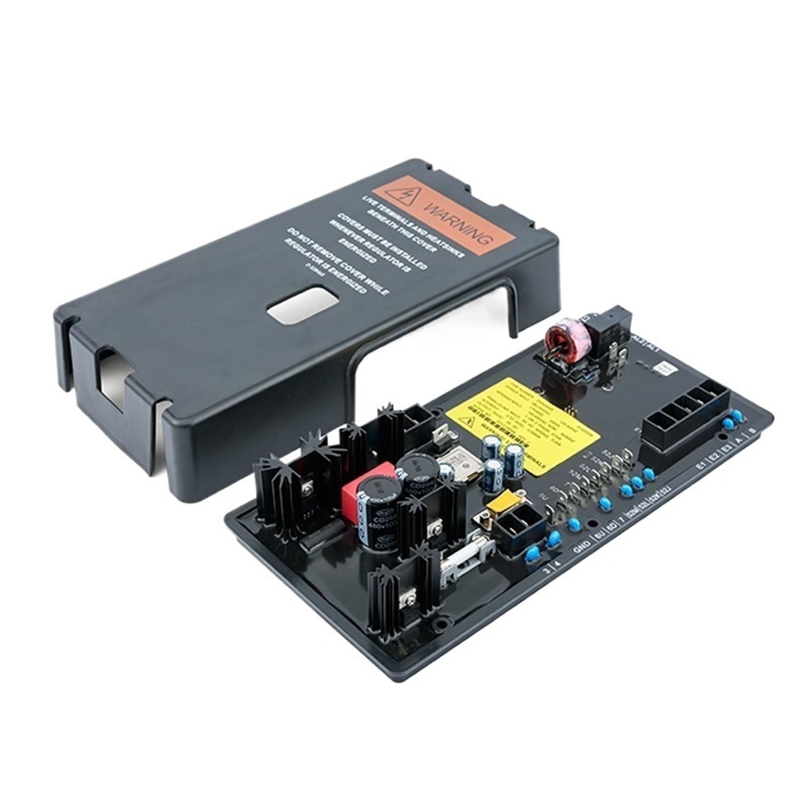 XXUCZVRYO 1pcs Generator Spare Parts Automatic Voltage Regulator AC Power 3 Phase Stabilizer AVR DVR2000E