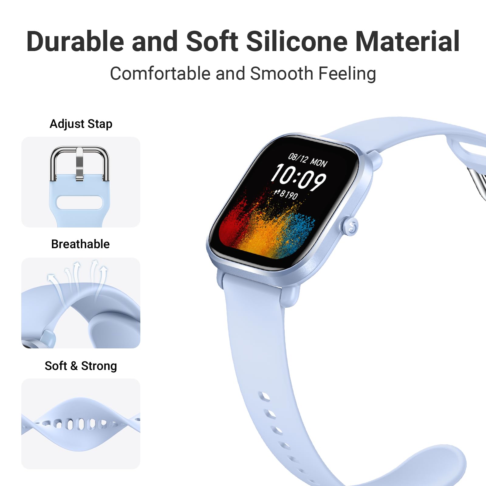 Strap Size WindRen Piezas 20 Mm Correa Para Amazfit Bip U Pro