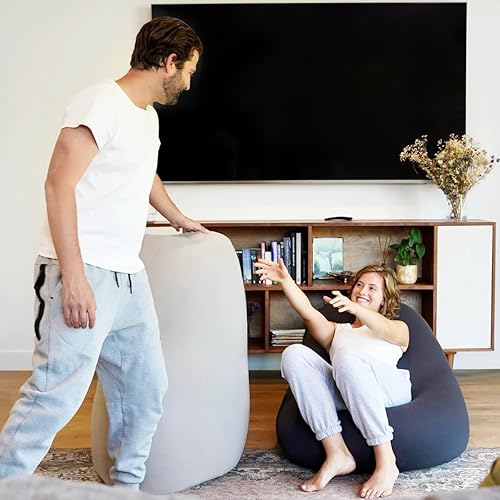 Miniatura 2 de The Moon Pod Bean Bag Chair - Large, Modern Beanbag for Adults, Kids and Teens. Washable Stretch Cover Filled with Thousands of High Density