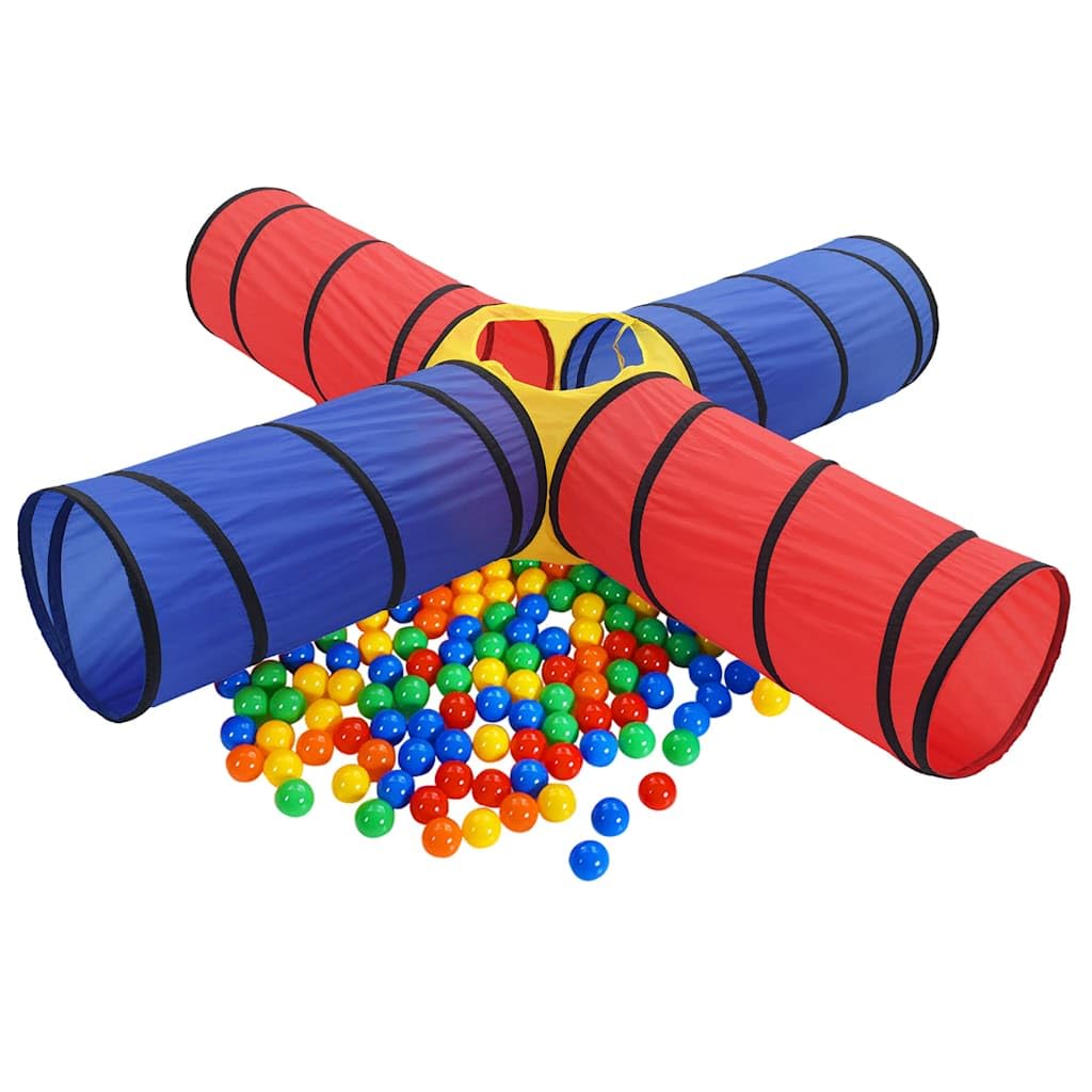 Solivagant Tunnel da Gioco per Bambini con 250 Palline Multicolore,Multicolore,3.97kg-3107709