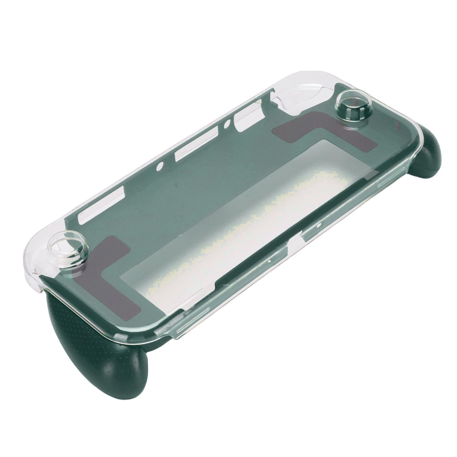 lyrlody Custodia Protettiva Adatta per OLED, Custodia Agganciabile Antiscivolo per Console Portatile in ABS per PC, Guscio Antiurto con Accesso Al Controller per Giochi da Viaggio a Casa (Verde