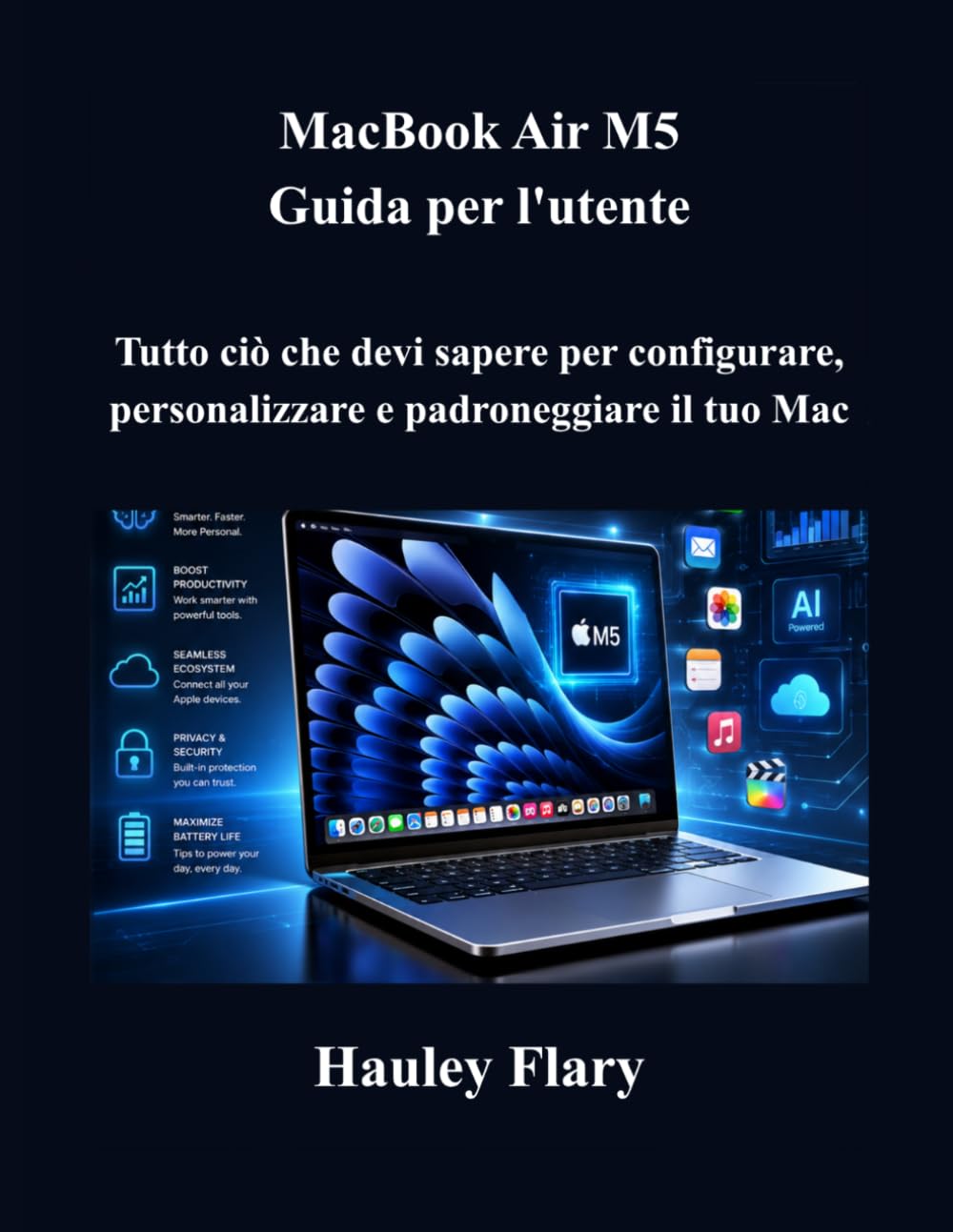 MacBook Air M5 Guida per l'utente: Tutto ciò che devi sapere per configurare, personalizzare e padroneggiare il tuo Mac