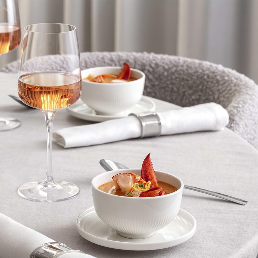 Villeroy & Boch, Afina Bowl for Snacks dips and sauces, Bowl with Relief, Dishwasher-Safe, Microwave-Safe - Image 3