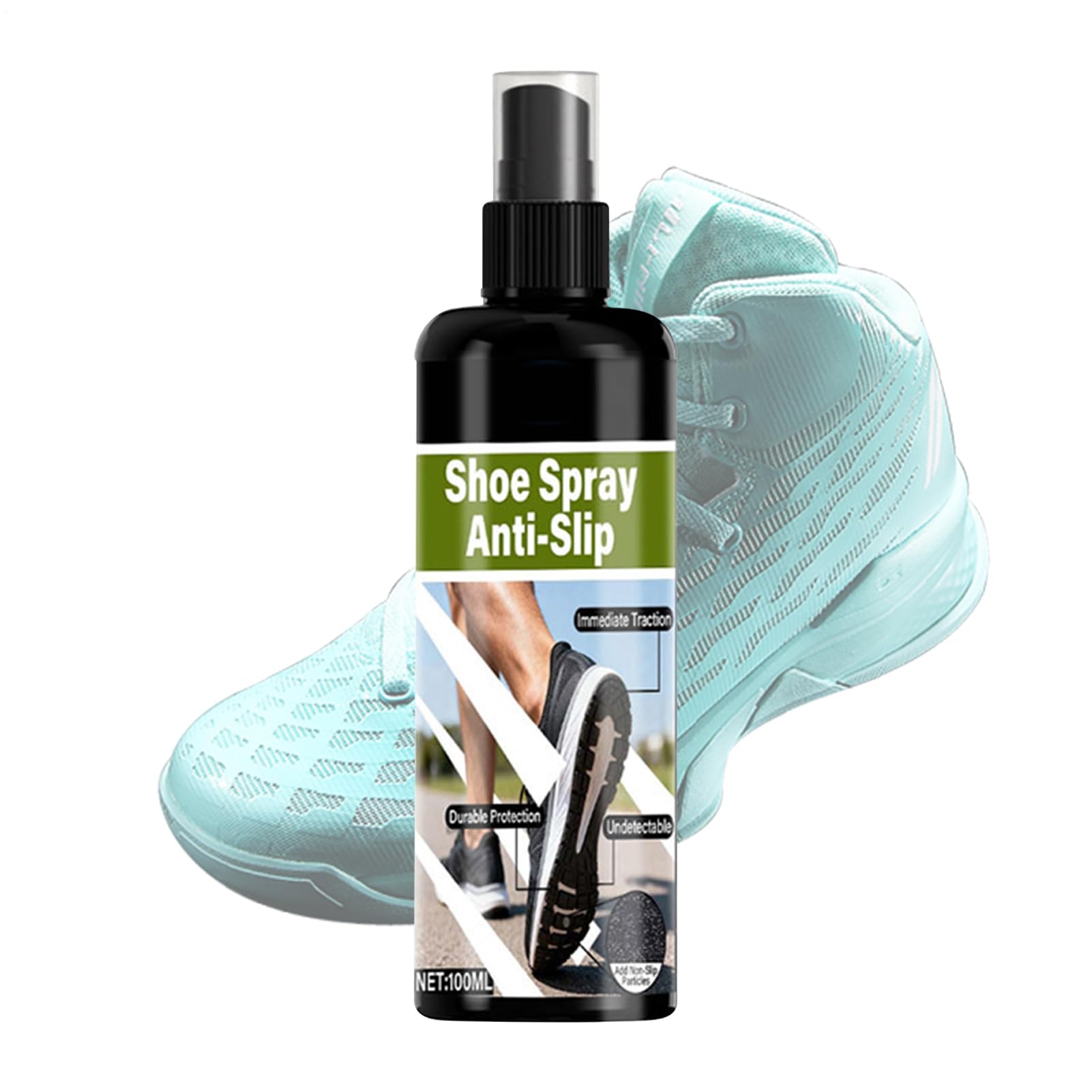 Grip Spray do Butów Koszykarskich 100ml - Szybkoschnący, Bez Klejenia, Sprzęt Treningowy