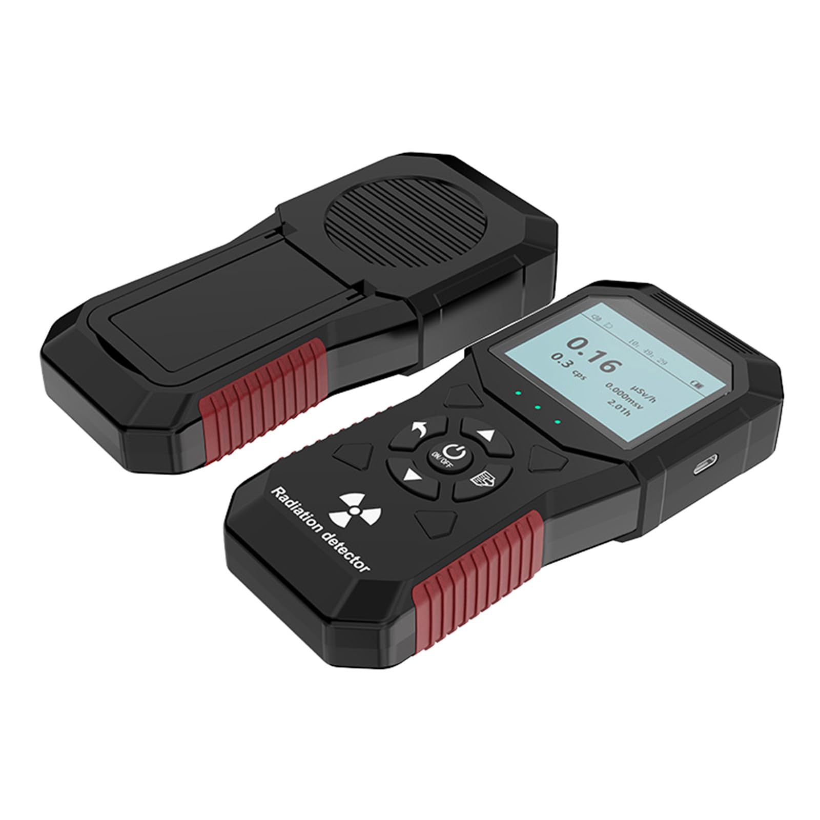 Kernstrahlungsdetektor Hoher Genauigkeit Radioaktiver Detektormesser Gamma Datenprüfer Dosimeter Geigers Counter Kernstrahlungsmessungstests Messgerät