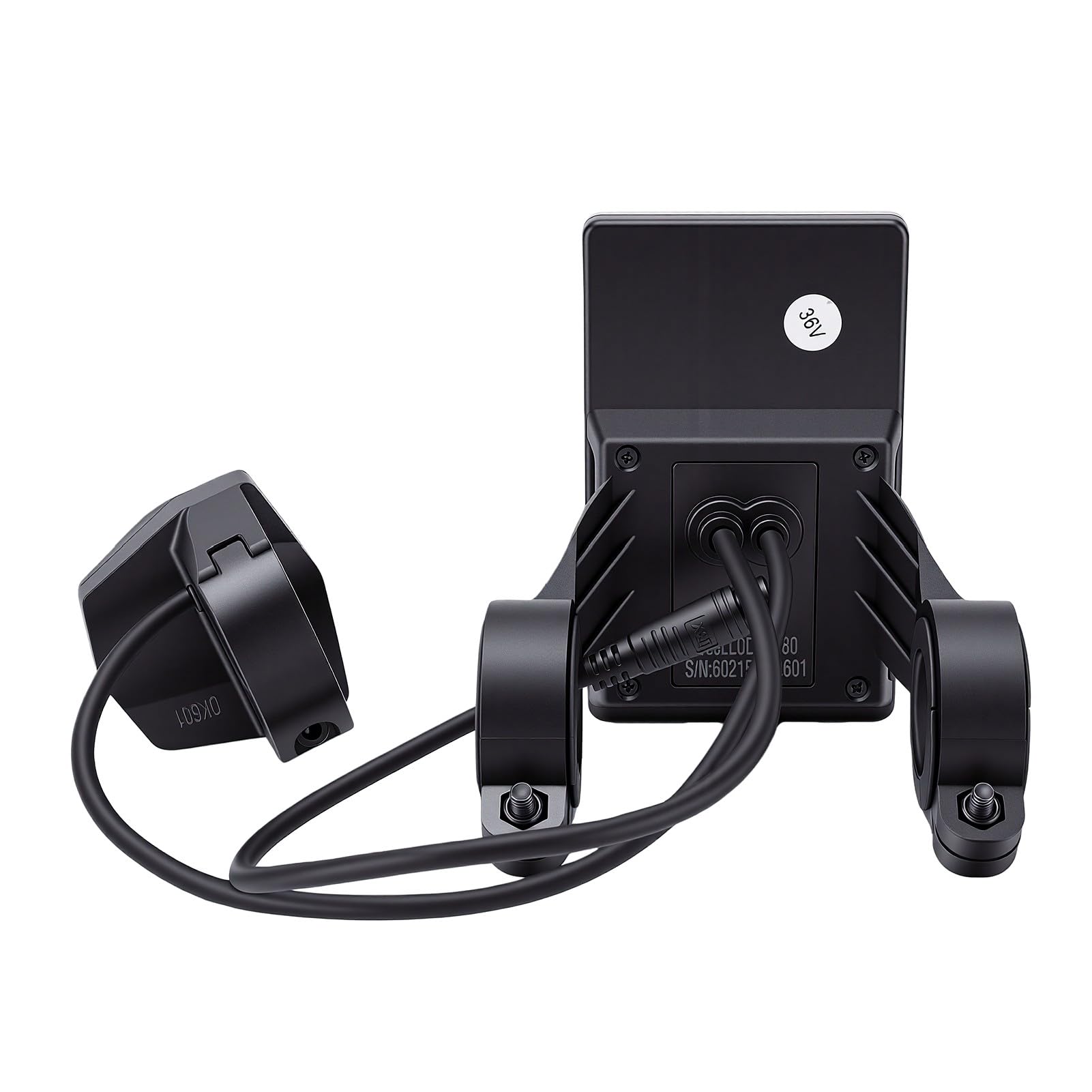 RiToEasysports Pannello di Controllo per Bici Elettrica Display LCD in PVC ABS Misuratore Connettore a 6 Pin IPX4 Schermo Multifunzione con UART 9600 per Ciclisti di Scooter Elettrici Pendolarismo