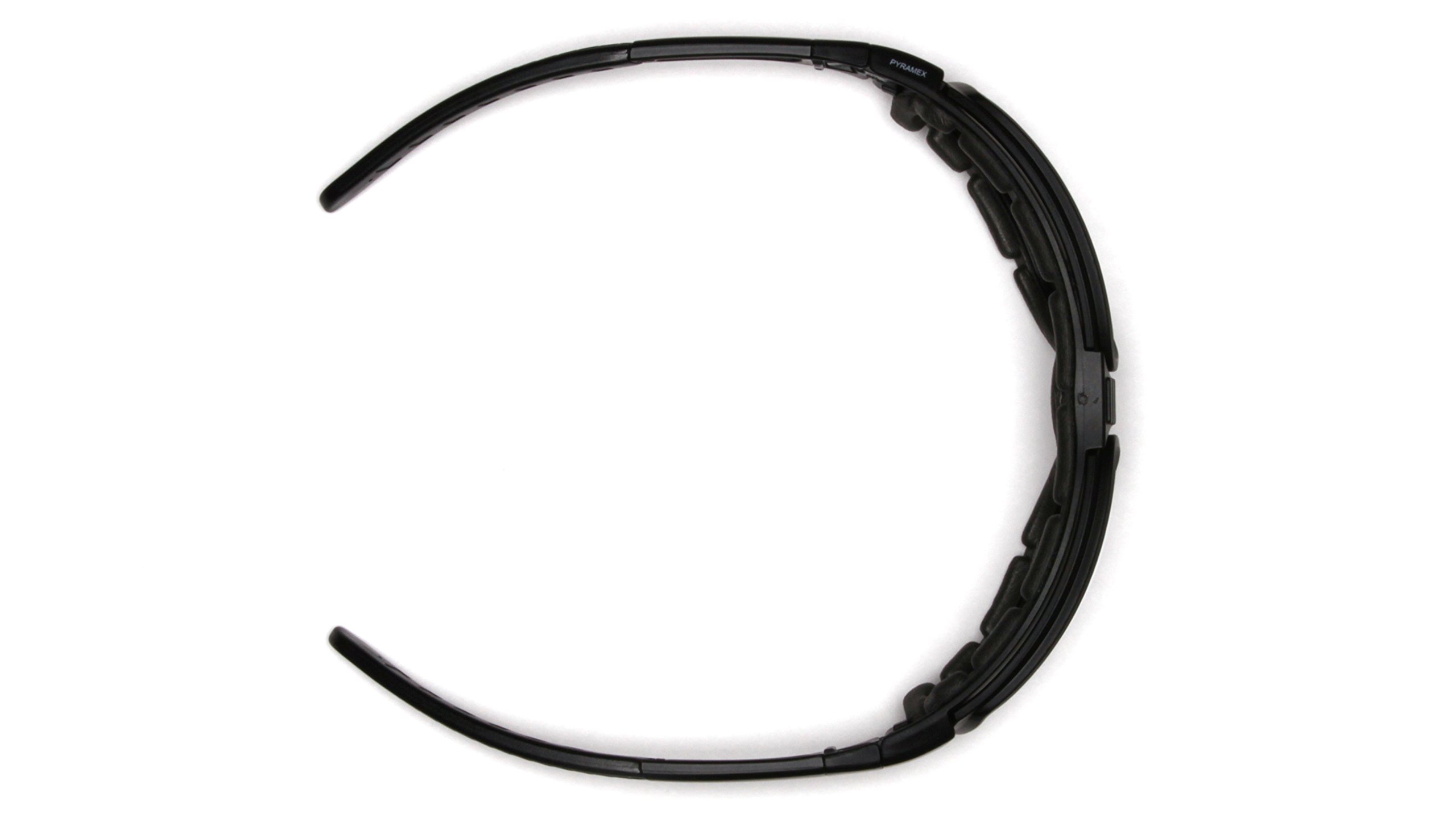 Pyramex Xsg Safety Eyewear, Gray Anti-Fog Lens With Black Strap/Temples