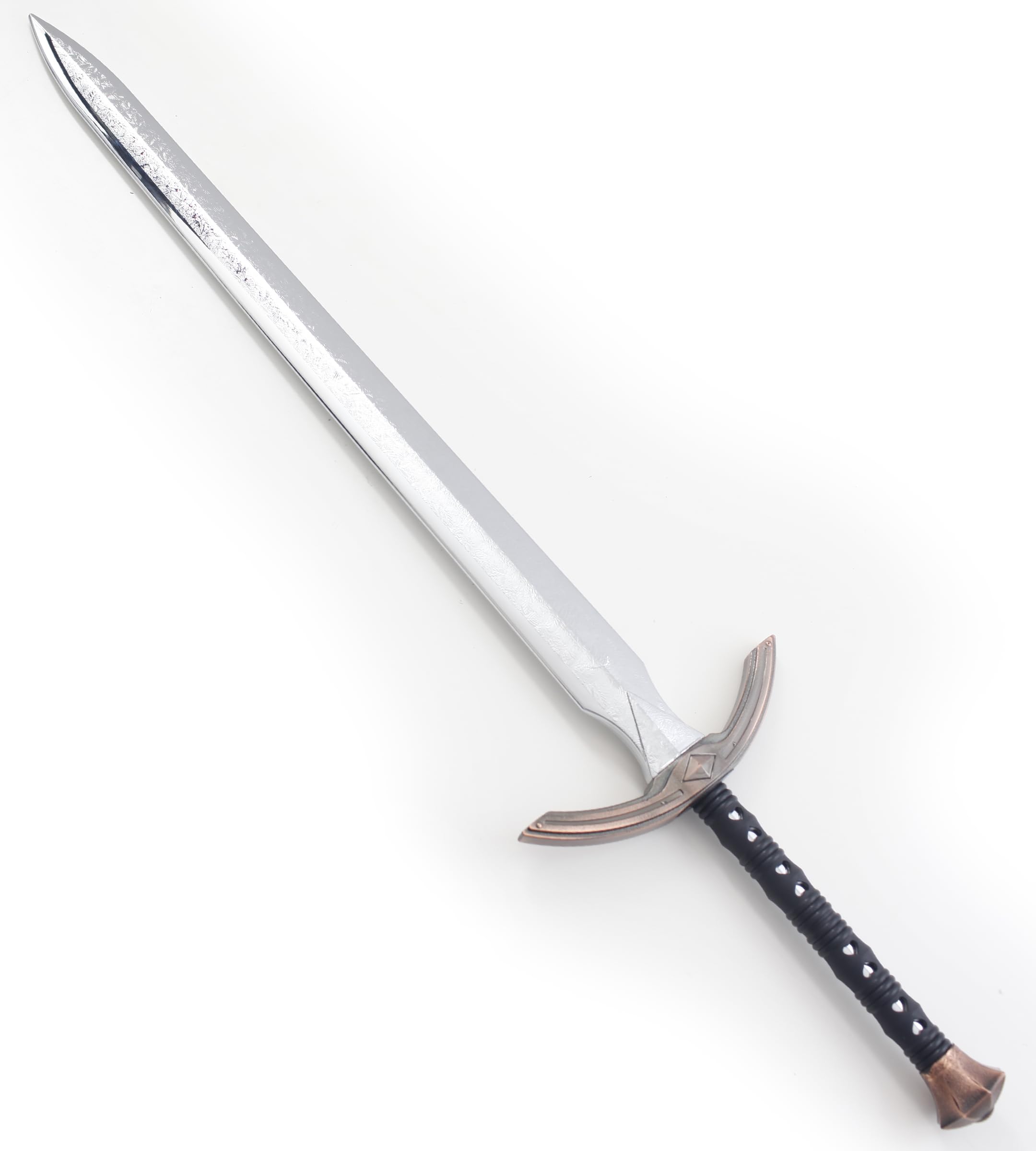 Epee Tout en Polypropylene Medievale en Plastique Haute Qualité Excalibur 115cm - Entrainement Combat de Frappe Sabre