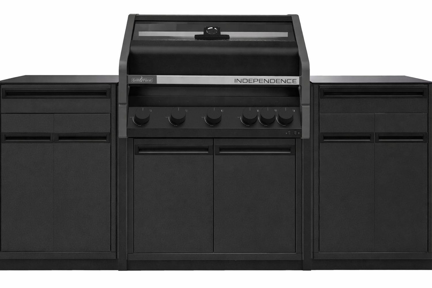 Grillfürst Independence P590E Einbaugrill - Mattschwarz
