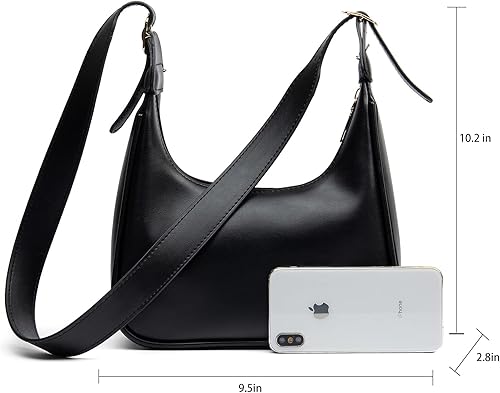 Miniatura 2 de OHIW Retro Classic Half Round Messengerbag Shoulderbag, Zipper Open And Close, Suitable For Women