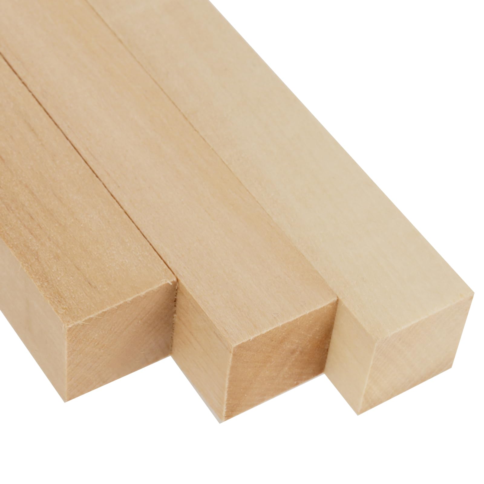 FAAING Pack of 20 15 x 2.5 x 2.5 cm Carving Wood Basswood Blanks Wooden Blocks for Carving Natural Wooden Blocks Untreated Carving Block Basswood Carving Blocks for DIY Carving Crafts - Image 3
