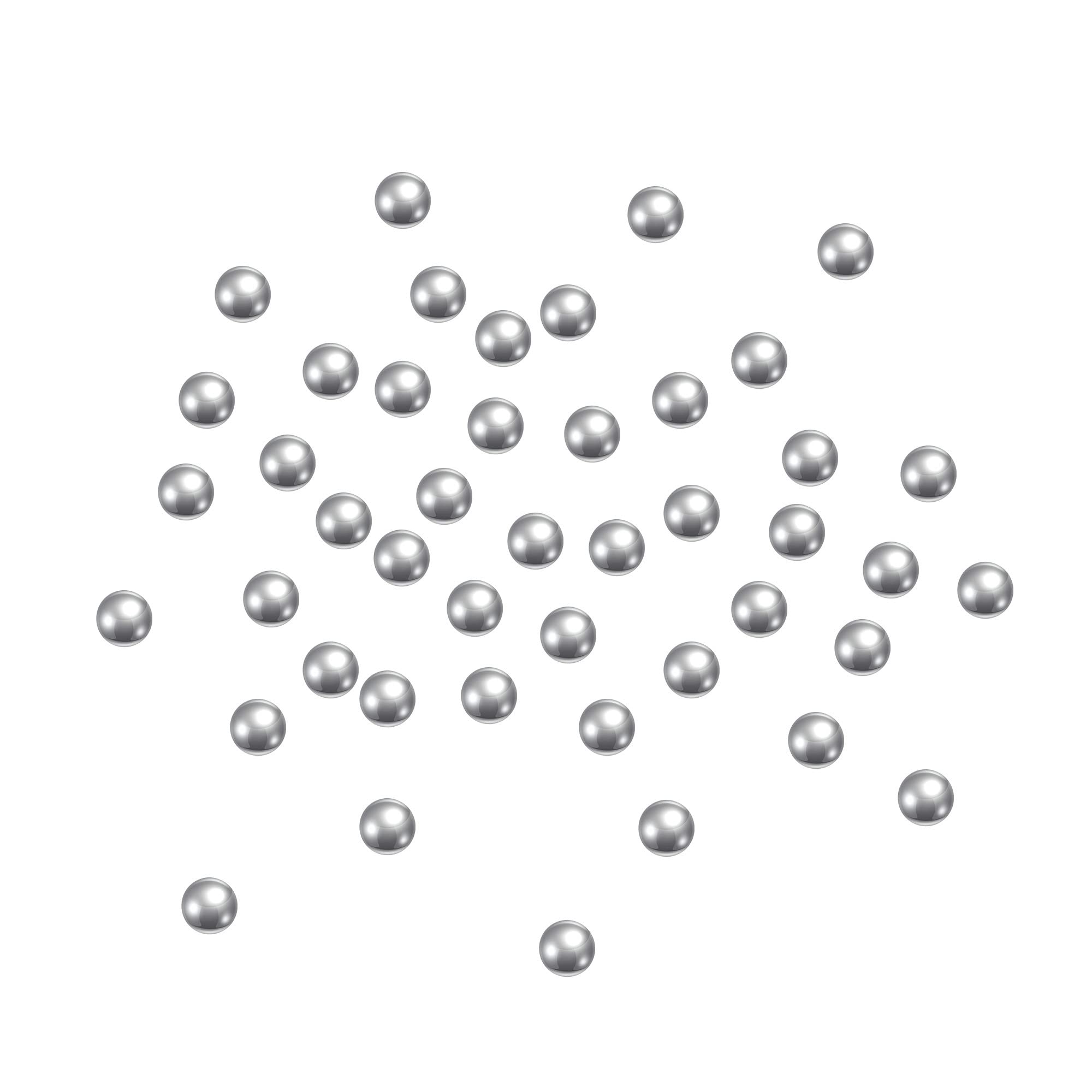 Carbon Steel Bearing Balls - 1mm Precision -6 Carbon Steel Bearing Balls - 1mm Precision -6