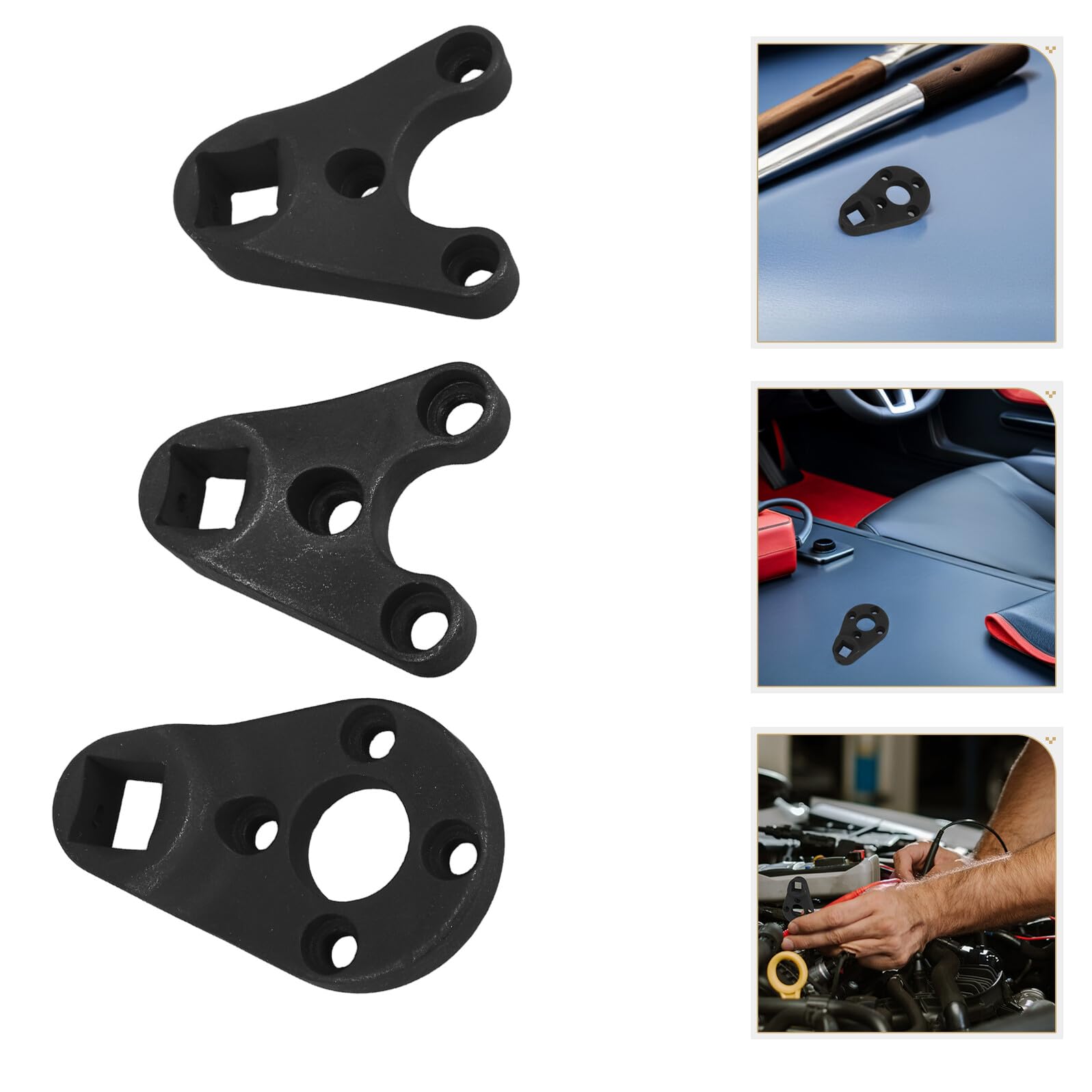 Healeved Clés de Trim pour Vérin Simple Compatibles Moto Outil de Démontage du Bouchon de Trim et Réparation