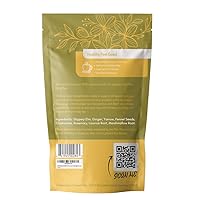 Vista 9 de GERD Relief Herbal Tea: 8-Digestive Herb Blend, Natural Acid Reflux & Heartburn Aid, Pre/Post Meal Support, 3oz with 35 Bags